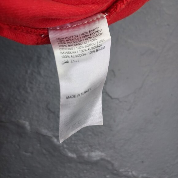 The Ragged Priest Butt Cut Mom Jeans Women's 26 Red Orange Cougar Torn Crop NEW - Picture 12 of 16